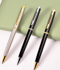 1pc Random Color Metal Ballpoint Pen