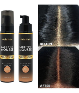 Dolahair Lace Tint Spray For Wigs Melt, Wig Mousse Spray Foam Melting Hair Mousse For La